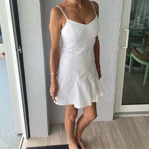 Josie White Poplin Cotton dress